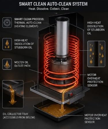 Zeomax| Aroma Premium Kitchen Chimney, 90 cm, Black, : Amazon.in